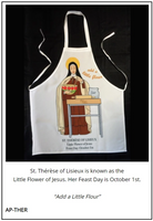 Host/Hostess Apron - St. Thérèse of Lisieux, Little Flower of Jesus