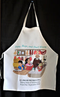 Host/Hostess Apron - St. Pio of Pietrelcina, Patron Saint of Adolescents