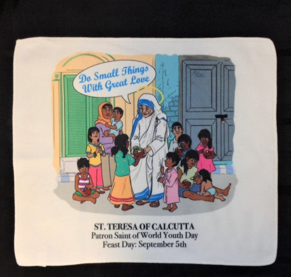Kitchen Towel - St. Teresa of Calcutta, Patron Saint of World Youth Day