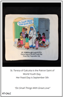 Kitchen Towel - St. Teresa of Calcutta, Patron Saint of World Youth Day