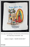 Kitchen Towel - Our Lady of Guadalupe, Patroness of the Americas