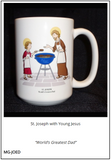 Mug - St. Joseph with Young Jesus, World's Greatest Dad