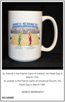 Mug - "March Merriness" - St. Patrick & St. Joseph