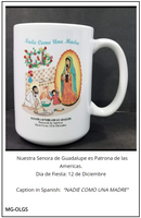 Mug - Nuestra Senora de Guadalupe es Patrona de las Americas