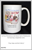 Mug - St. Pio of Pietrelcina, Patron Saint of Adolescents