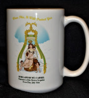 Mug - Our Lady of Mt. Carmel, Patroness of the Brown Scapular