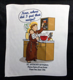 Kitchen Towel - St. Anthony of Padua, Patron Saint of Lost Items