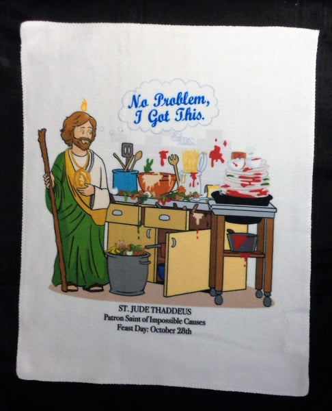 Kitchen Towel - St. Jude Thaddeus, Patron Saint of Impossible Causes