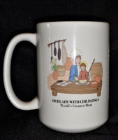 Mug - Our Lady (Mother Mary) with Child Jesus, World's Greatest Mom